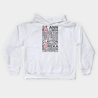 St. Louis Neighborhoods Kids Hoodie